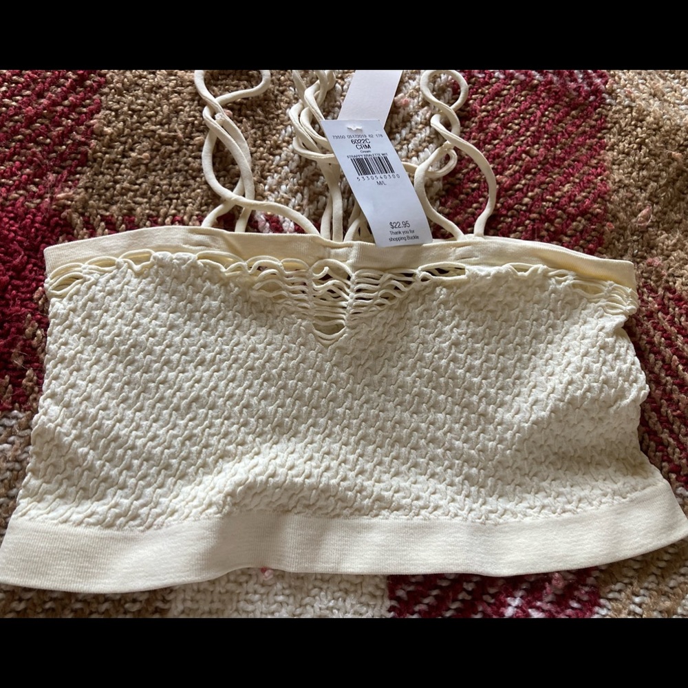 Buckle tube bralette